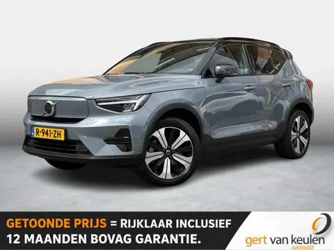 Volvo XC40 Recharge Core 70 kWh 231pk NL-AUTO/1E EIG./CARPLAY/SOH 94,7%