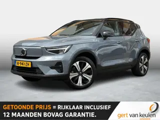 Volvo XC40 Recharge Core 70 kWh 231pk NL-AUTO/1E EIG./CARPLAY/SOH 94,7%