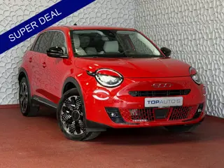 Fiat 600 1.2 HYBRID LA PRIMA STOELVERW. ELEK.KLEP LEER MASSAGE CAMERA CARPLAY ADAP.CRUISE ELEK.STOEL