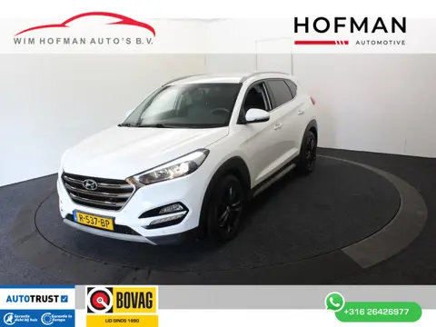 Hyundai Tucson 1.6 T-GDi Premium 177 PK Camera Vol Leder Trekhaak Parelmoer lak