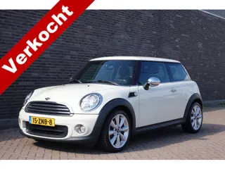MINI 3-deurs 1.6 One Cooper Chili, navigatie, airco, 17'Velgen, prachtige auto