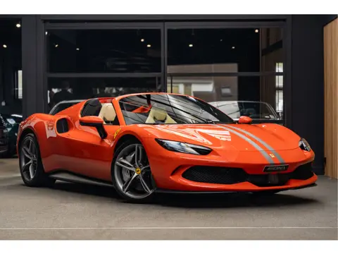 Ferrari 296 GTS Rosso Dino Lift JBL Matte Carbon Airbushed Shields 3.0 V6 296 GTS Historic Colour Ro