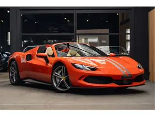 Ferrari 296 GTS Rosso Dino Lift JBL Matte Carbon Airbushed Shields 3.0 V6 296 GTS Historic Colour Ro