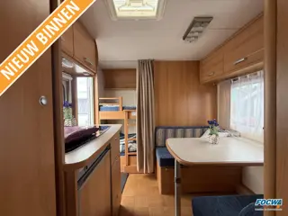 Caravelair Antares Luxe 426 TKM Stapelbed Dwarsbed Zit