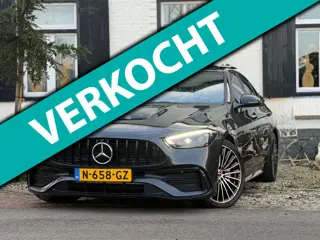 Mercedes-Benz C-klasse 200 Launch Edition AMG Line|Pano|Burm|Sfeer|