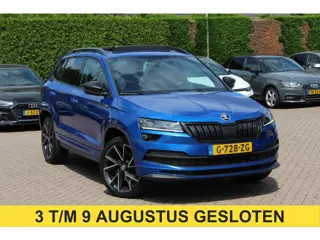 Škoda Karoq 2.0 TSI 4x4 Sportline Business / NL Auto! / Trekhaak / Panoramadak / Camera / CarPlay / 