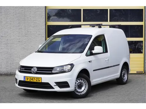 Volkswagen Caddy 1.4 TGI L1H1 EcoFuel BJ2019 Bumpers/Buitenspiegels in kleur | Trekhaak | Airco | Cr