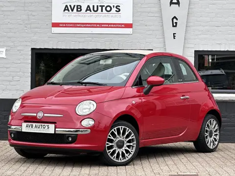 Fiat 500 C 1.2 Lounge Cabrio Airco PDC Half Leder