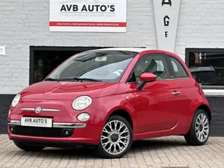 Fiat 500 C 1.2 Lounge Cabrio Airco PDC Half Leder
