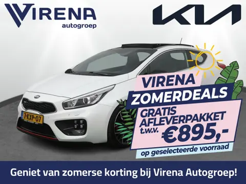 Kia pro_cee'd 1.6 GT First Edition - 204 PK - Schuif-/kanteldak - Stoel-/stuurverwarming - Navigatie