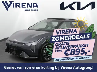 Kia EV4 GT-PlusLine 81.4 kWh - Head-up Display - Elektrisch verstelbare stoelen - Kantel/schuifdak -