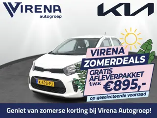 Kia Picanto 1.0 DPi ComfortLine - Airco - Cruise Control - Radio - Fabrieksgarantie Tot 2031