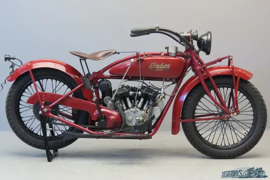 Indian 1925 Scout 600cc 2 cyl sv  3607