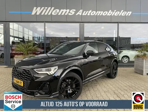 Audi Q3 Sportback 45 TFSI e S Edition 45 TFSI e S-Line ACC Zwart Optiek Leder Stoelverwarming Trekha