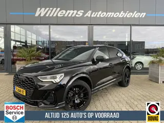 Audi Q3 Sportback 45 TFSI e S Edition 45 TFSI e S-Line ACC Zwart Optiek Leder Stoelverwarming Trekha