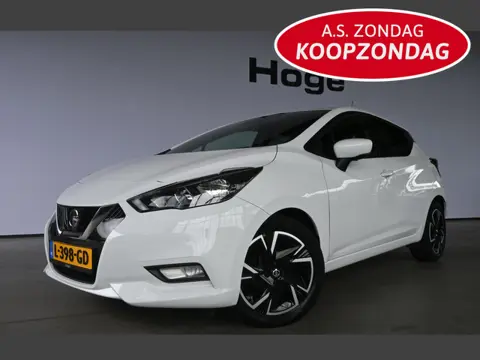 Nissan Micra 1.0 IG-T Tekna Navigatie Clima PDC Cruise control 1e Eigenaar 100% Onderhouden! Inruil 