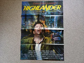 HIGHLANDER filmposter.