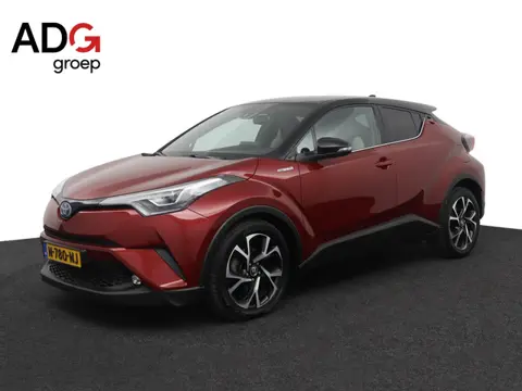 Toyota C-HR 1.8 Hybrid Bi-Tone | Stuur en stoelverwarming | Dodehoek herkenning | Lederen bekleding 