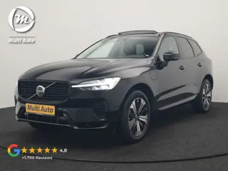Volvo XC60 T6 PHEV AWD Plus Dark 350pk Dealer O.H | Panodak | Adaptive Cruise | 360 Camera | Lederen