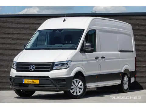 Volkswagen Crafter L3H3 | 177Pk Aut. | 35 | 2xSchuifdeur | Achteruitrijcamera | 17'' | Candy White