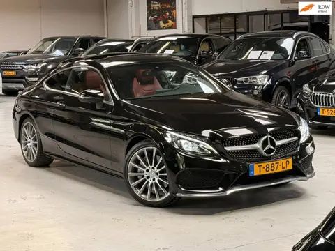 Mercedes-Benz C-klasse Coupé 300 Prestige Coupe AMG-pakket Panorama Schuifdak Leder