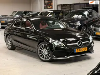 Mercedes-Benz C-klasse Coupé 300 Prestige Coupe AMG-pakket Panorama Schuifdak Leder