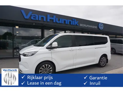 Ford Transit Custom Tourneo 340L 2.5 PHEV 233PK Titanium X PRIJS INCL. BPM Leder, 19" LM, B&O, Pano,