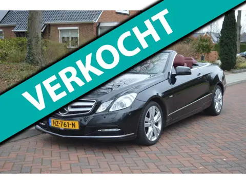 Mercedes-Benz E-klasse Cabrio 350 CDI Elegance navi/trekhaak/H&K/camera