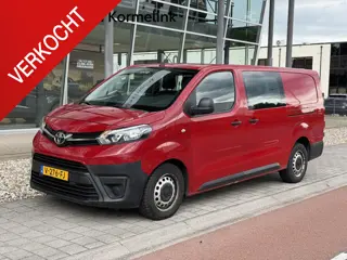 Toyota PROACE Worker 2.0 D-4D Cool Comfort Long DC 6 PERSOONS/AIRCO/RADIO/CRUISE CONTROL/2S