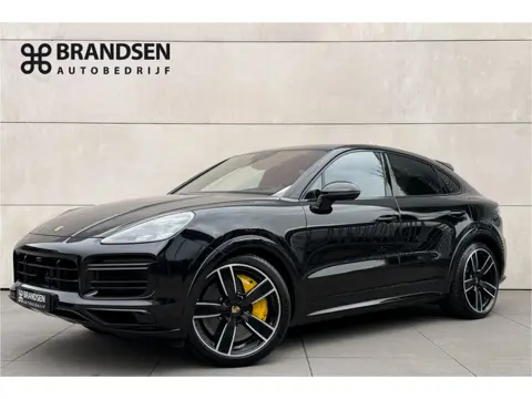 Porsche Cayenne Coupé 4.0 Turbo S E-Hybrid -Approved 2029-4 Wielstr-Burmester-Keramich-22"-luchtveri