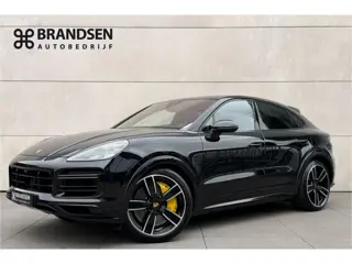 Porsche Cayenne Coupé 4.0 Turbo S E-Hybrid -Approved 2029-4 Wielstr-Burmester-Keramich-22"-luchtveri