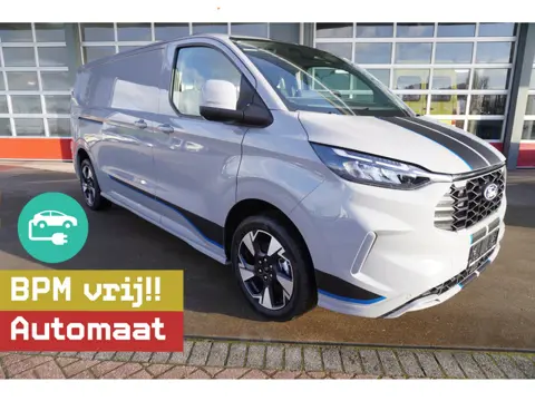 Ford E-Transit Cust. L2H1 Sport 218PK Automaat Schuifdeur links en rechts Airco | adap.cruise | Navi