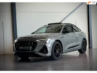 Audi E-tron Sportback 55 Black Ed, Panodak, ACC, Chronos Grau, Bang & Olufsen, Nachtzicht
