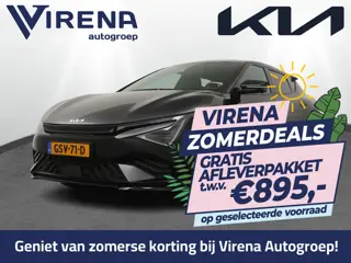 Kia Ev6 GT-Line 84 kWh - Navigatie - LED Koplampen - Stoelverkoeling - Climate Control - Adaptief Cr
