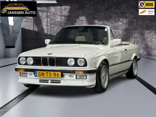BMW 3-serie Cabrio 325i E30 | Leder | Handbak | Origineel | zeer mooie auto | Veel documentatie| Old