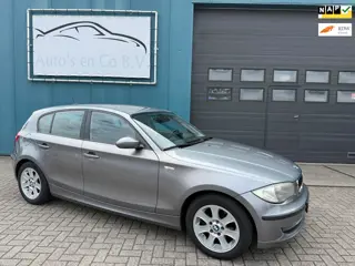 BMW 1-serie 118i Business Line 5-deurs Airco Cruise Navi Lm velgen NL Auto NAP Inruilkoopje