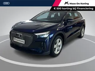 Audi Q4 e-tron 40 82 kWh 150kW/204PK · Leder · Stoelverwarming · Parkeersensoren · Garantie t/m 30-0