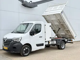 Renault Master 2.3 DCI 130PK L3H1 Kipper Dubbellucht Trekhaak 3.5t Airco Cruise Control Tipper Benne