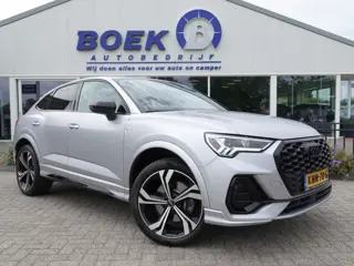 Audi Q3 Sportback 45 TFSI e 245PK S-LINE LEER | NAVI | DODE HOEK | ACC | STOELVERW.