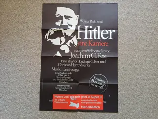 HITLER EINE KARRIERE filmposter.