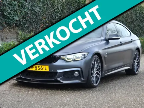 BMW 4-serie 420i Gran Coupé M Sport Individual MAT Grey Orig BMW Performance 20inch Apple CarPlay Hi
