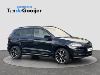 Skoda Karoq 1.5 TSi DSG ACT Sportline Business | TREKHAAK | STOELVERW. | EL. ACHTERKLEP | 19" |