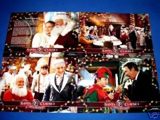 THE SANTA CLAUSE lobbycard set.