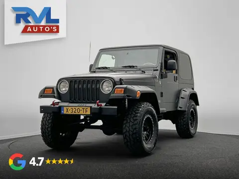 Jeep Wrangler 4.0i Hardtop TJ Automaat Airco Apple Car play Matte zwarte Wrap