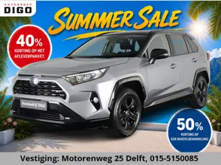Toyota RAV4 2.5 HYBRID BI-TONE BLACKSTYLE GARANTIE 9-2030* GARANTIE TOT 09-2030! . PARKEERSENSOREN V