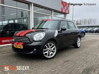 Mini Mini Countryman 1.6 Cooper Chili |19'inch|Navigatie|Halfleer