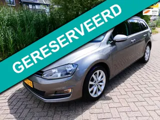 Volkswagen Golf Variant 1.4 TSI 125pk Highline Clima Cruise Navi Trekhaak 1400kg.