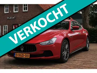 Maserati Ghibli 3.0 S Q4 409PK Aut. | Orig. NL | 2e Eigenaar | 20 Inch | Schuif-Kanteldak | Led | Hi