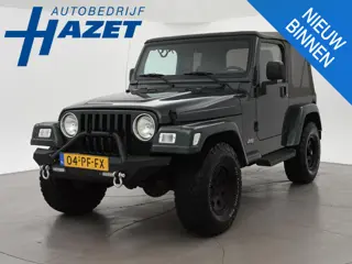 Jeep Wrangler 4.0i 6-CILINDER 4X4 SOFTTOP SAHARA | AIRCO | ALL TERRAIN BANDEN  | ORIG. NL