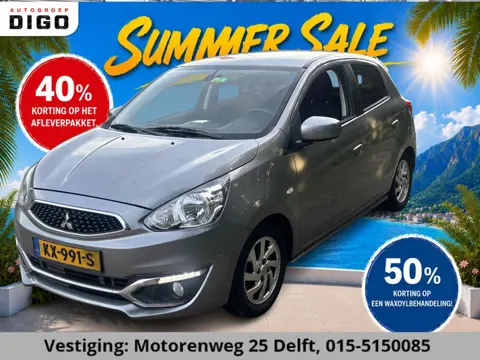 Mitsubishi Space Star 1.2 LIFE GRAYLINE 2e EIGENARESSE. CRUISE CONTROLL. AIRCO.SPORTVELGEN.DAKSPOLER